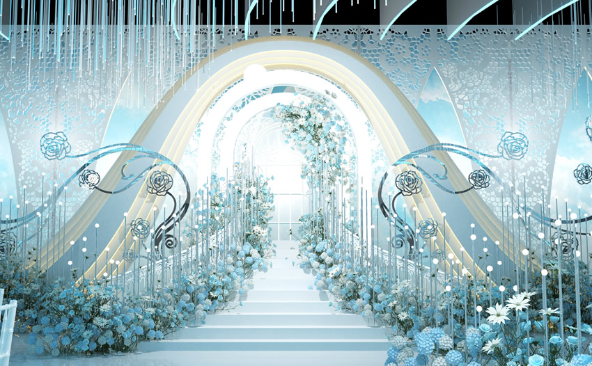 潢川釡香烙馍村水晶厅效果展示